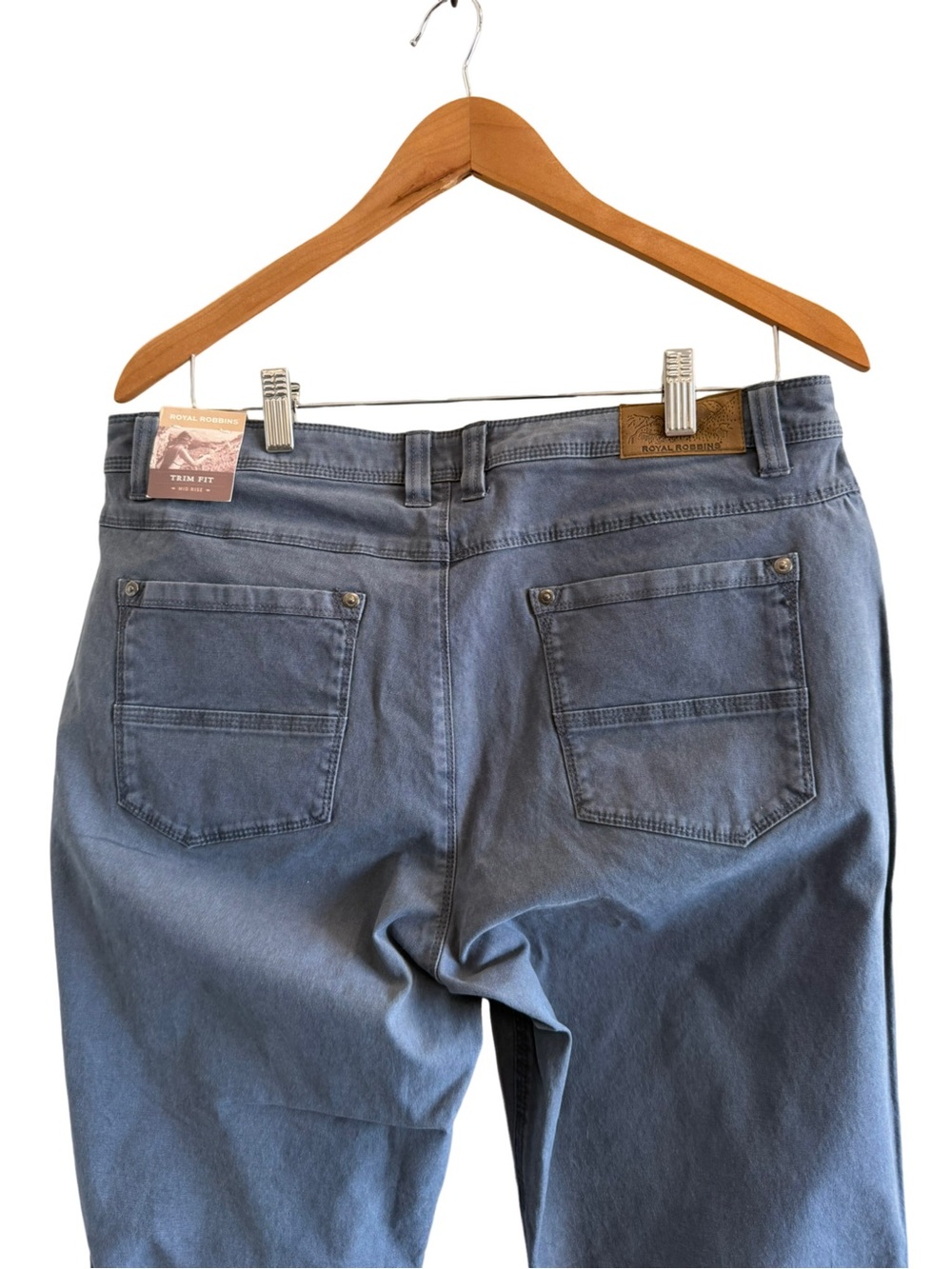 NWT Royal Robbins Billy Goat Stretch Boulder Pants Organic Canvas Size 12 - Picture 5 of 12